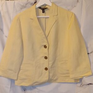 Kasper linen jacket 10P ❤️‍🔥❤️‍🔥❤️‍🔥❤️‍🔥